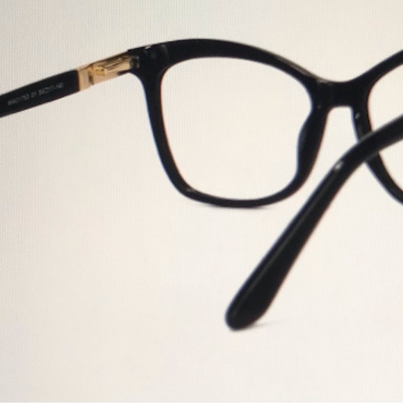 Zeelool Nonprescription Alfred Black Eye Glasses for Size: 1.57 Index/Butterfly - Picture 12 of 16